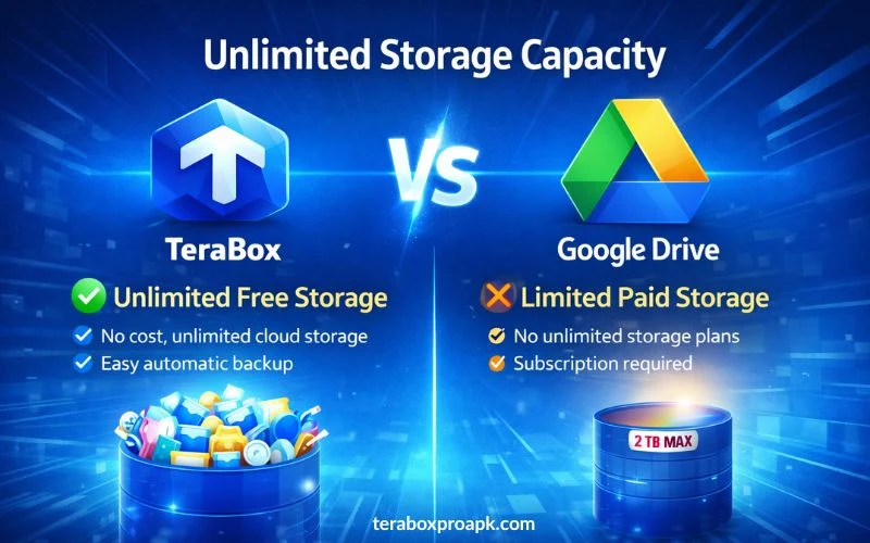 Unlimited Storage Capacity
