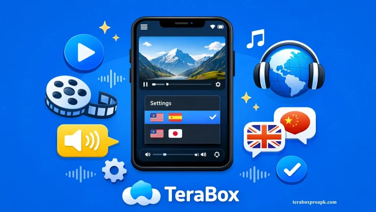Change Audio in TeraBox