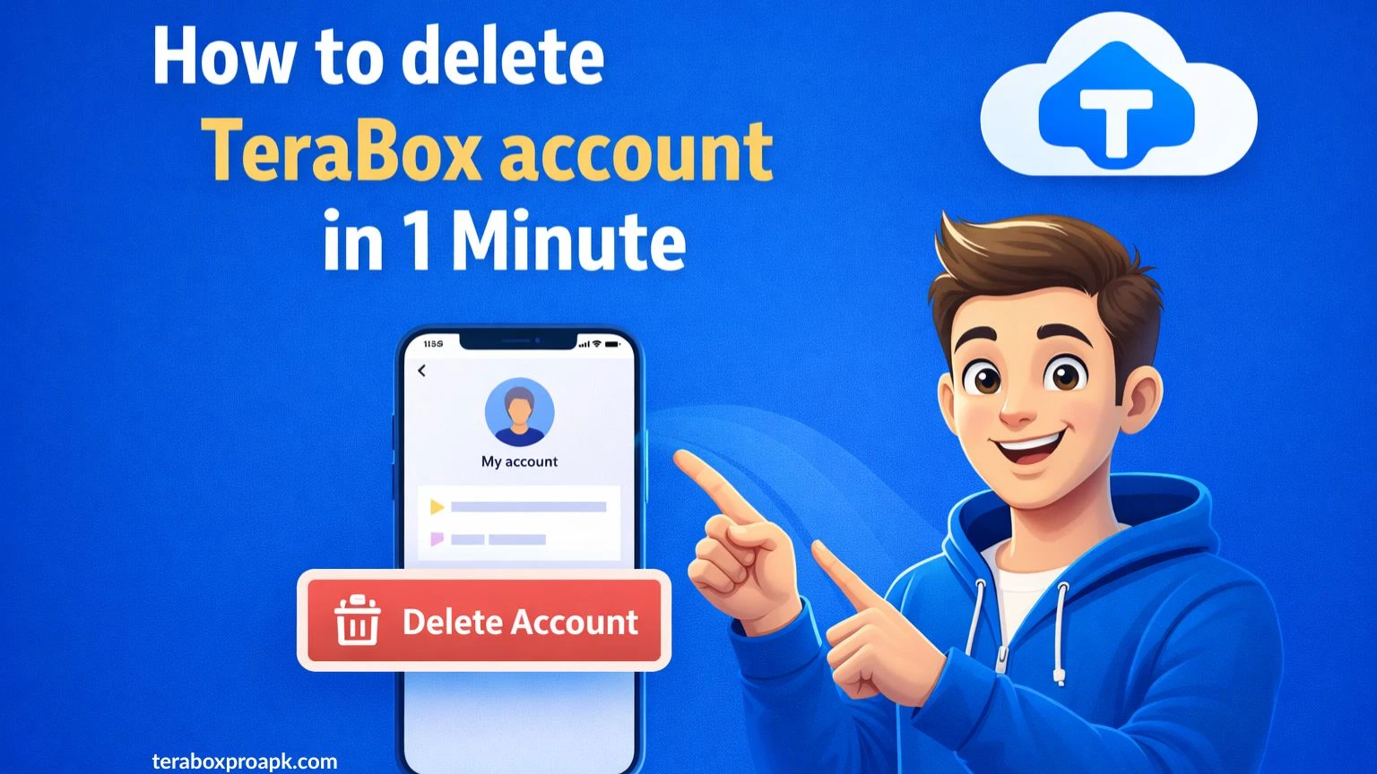 Delete TeraBox Account