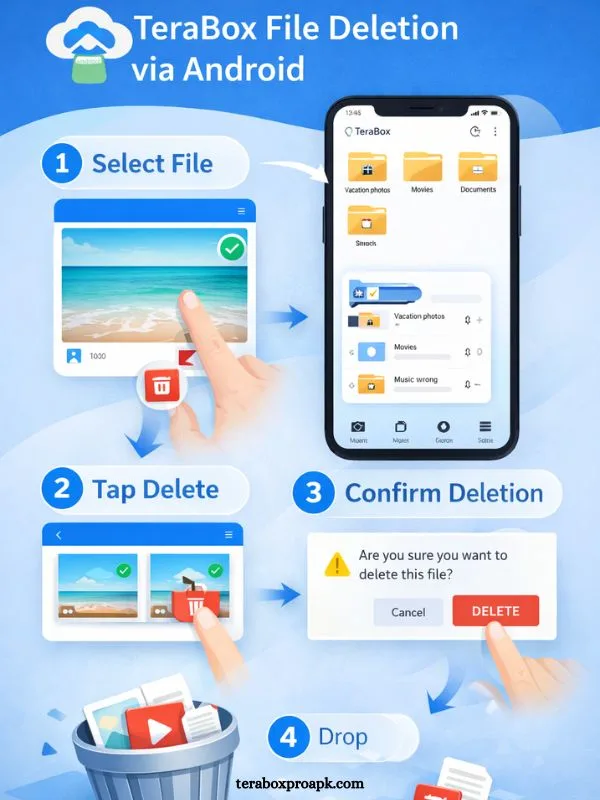 File Deletion via Android
