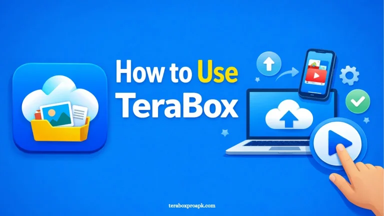 How to use TeraBox