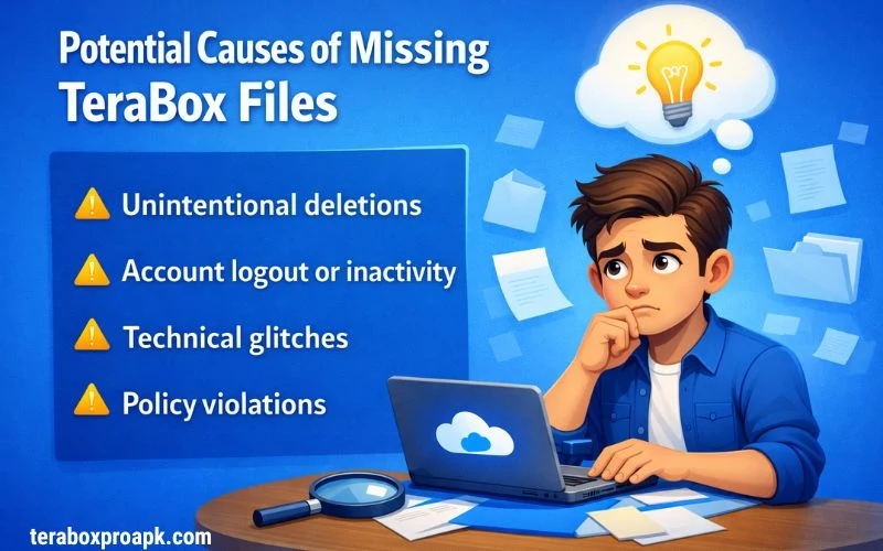 Potential Causes of Missing TeraBox Files