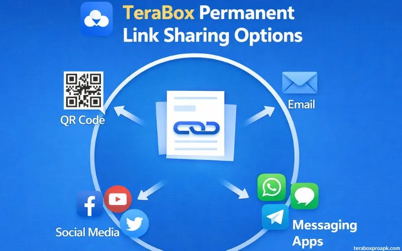 TeraBox Permanent Link Sharing Options