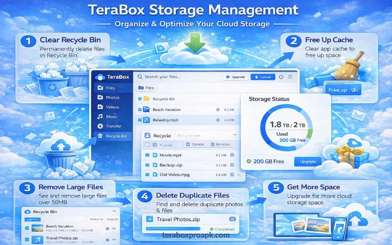 TeraBox Storage Management