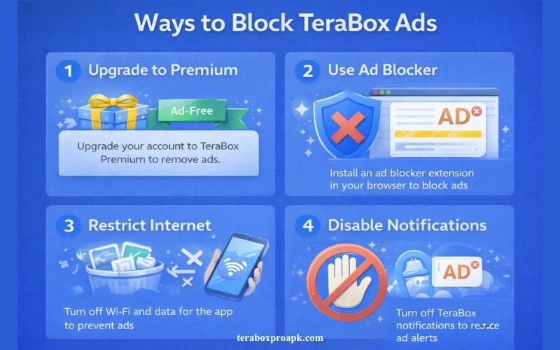 Ways to Block TeraBox Ads