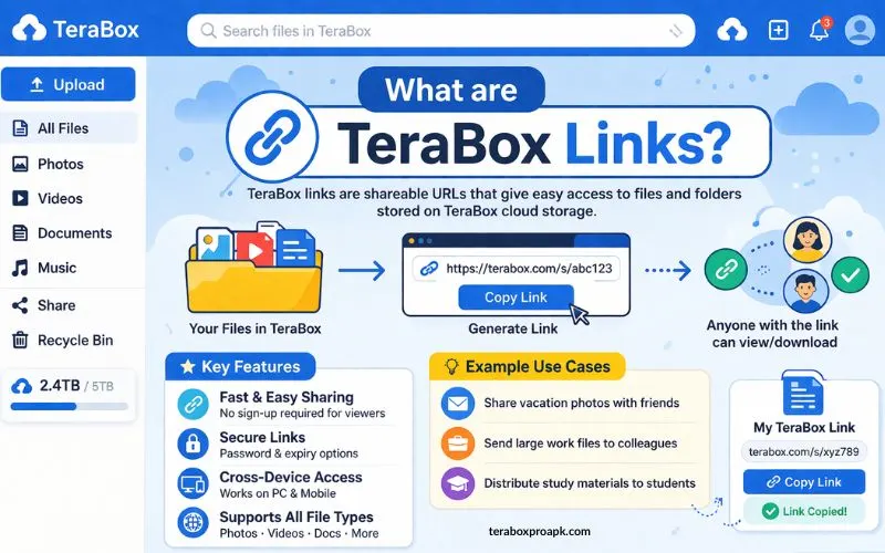 What are TeraBox Links