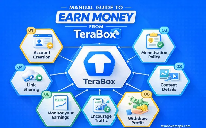 Manual Guide to earn Money with TeraBox