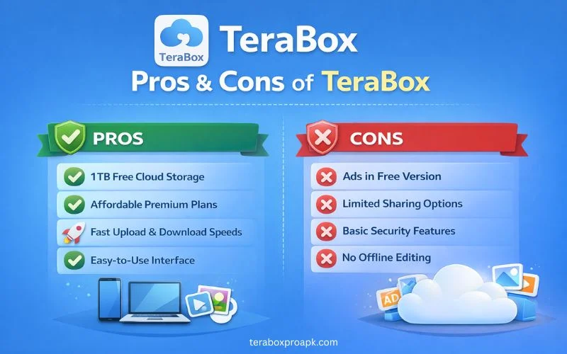 Pros and Cons of TeraBox